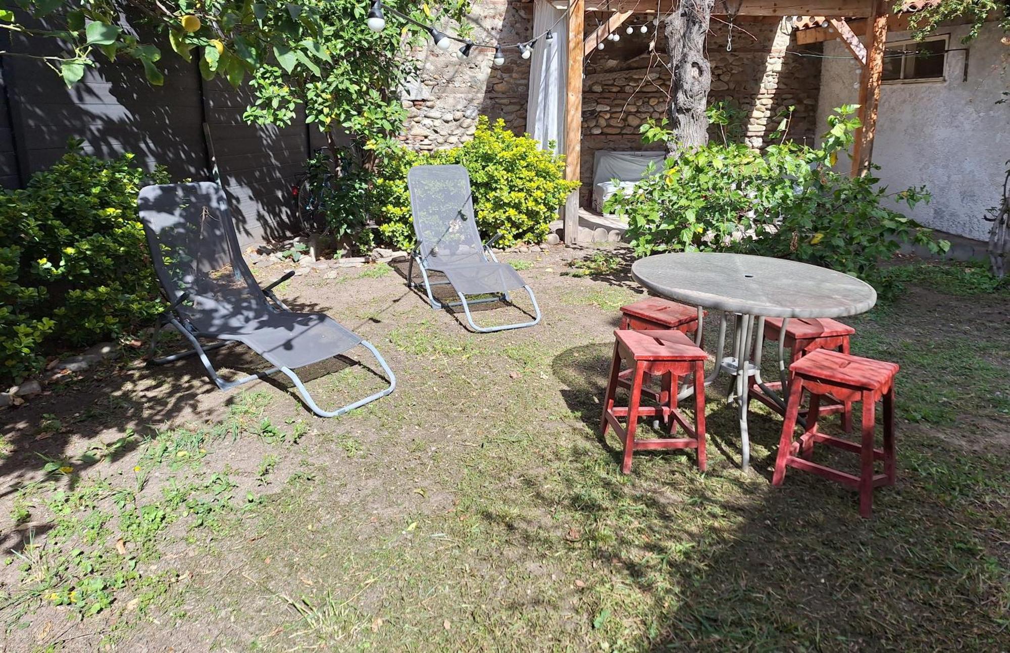 Charmante Maison De Ville Avec Jardin Perpignan Bagian luar foto